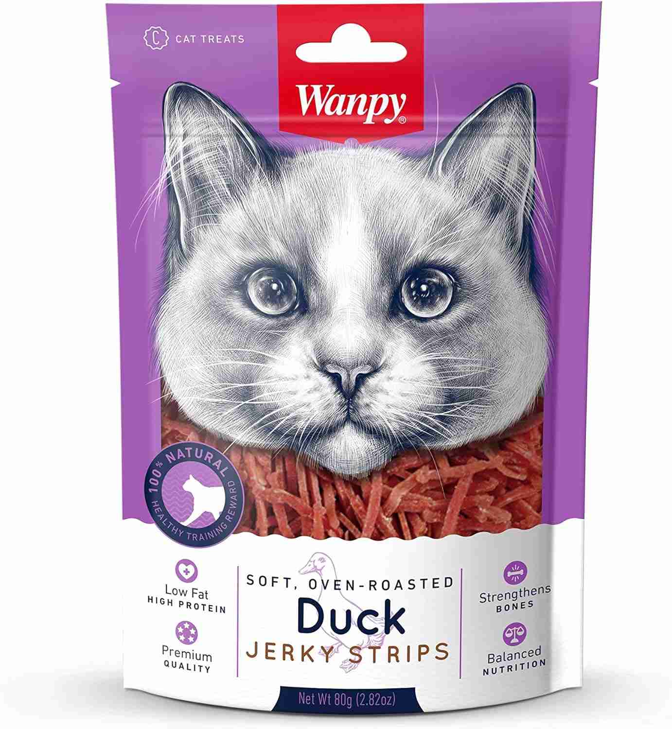 WANPY SOFT DUCK JRY STRIP FOR CATS