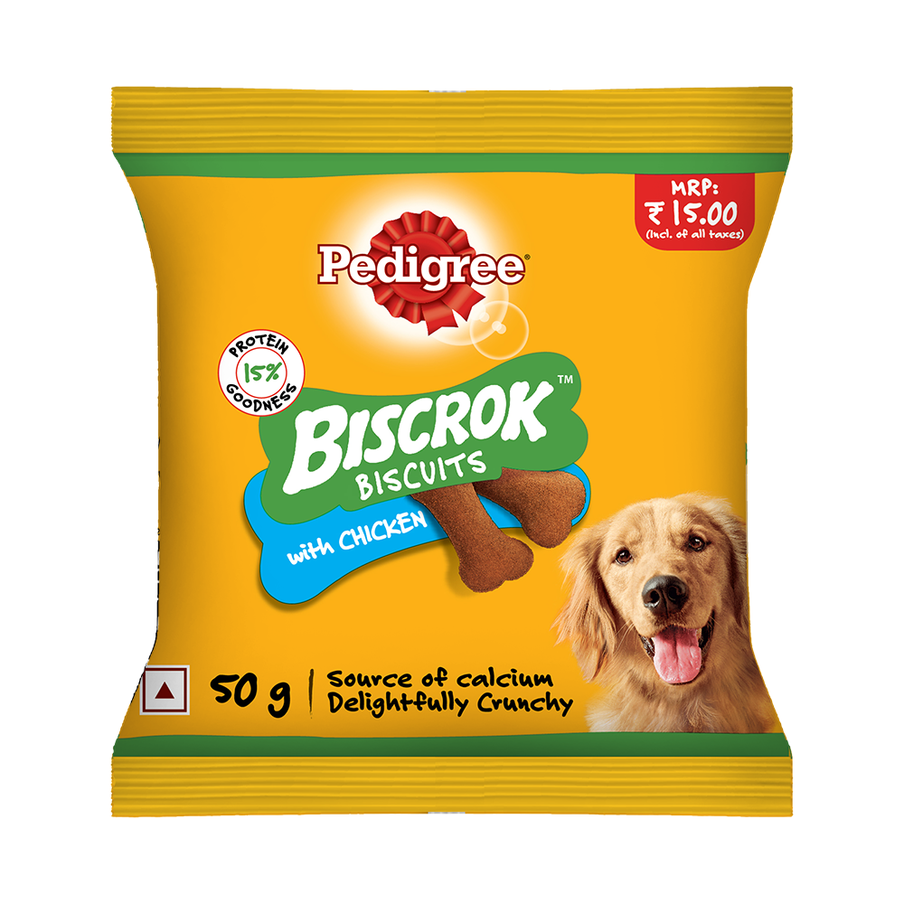 Pedigree Biscrok Biscuits Chicken Flavour