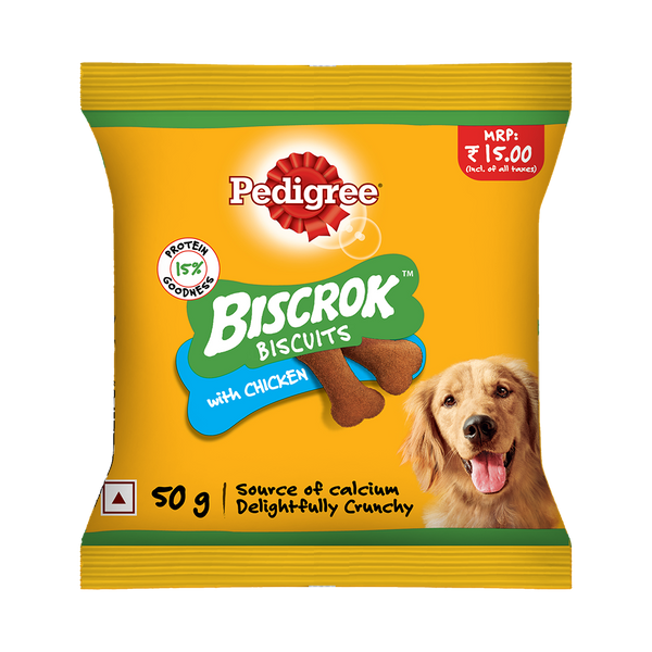 Pedigree Biscrok Biscuits Chicken Flavour