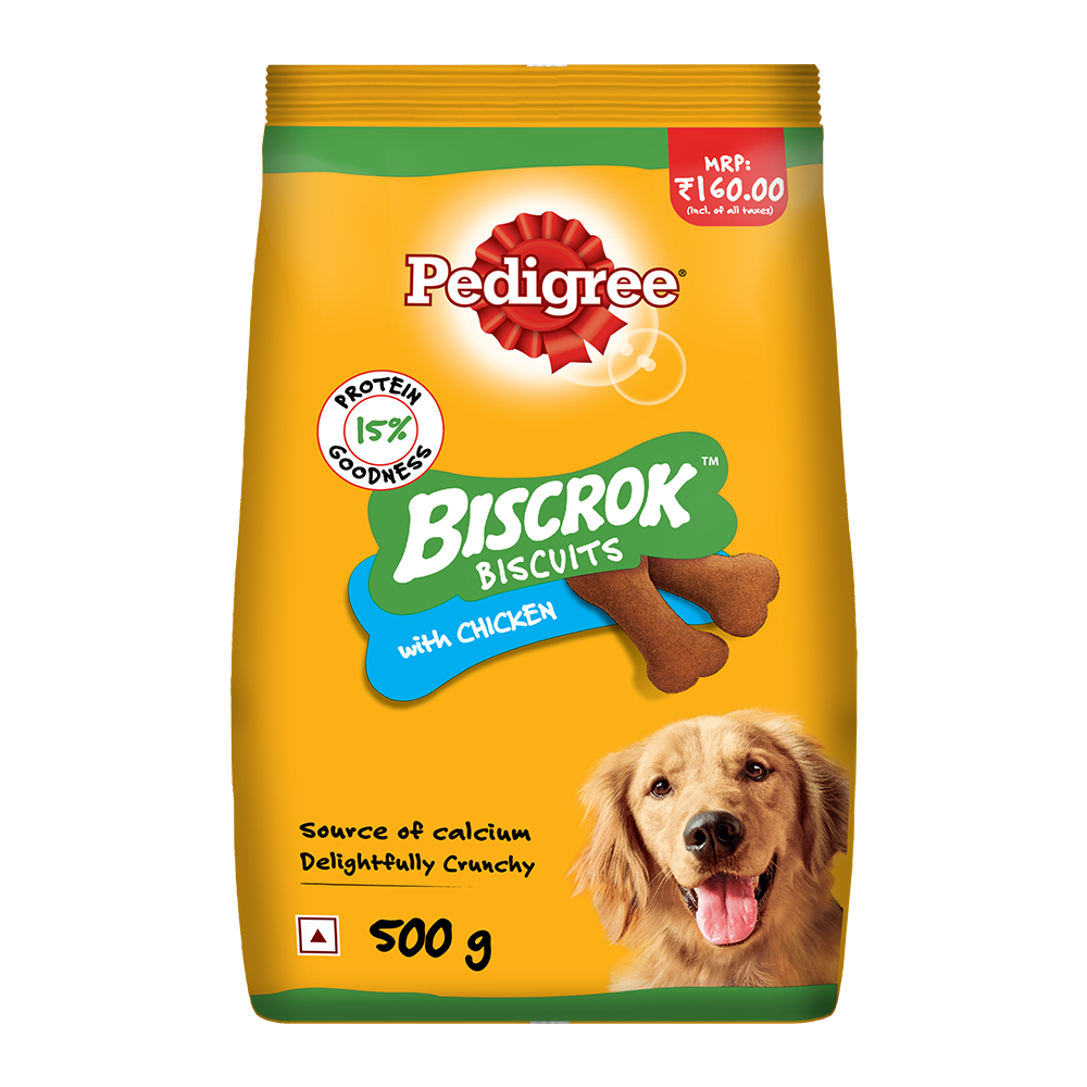 Pedigree Biscrok Biscuits Chicken Flavour