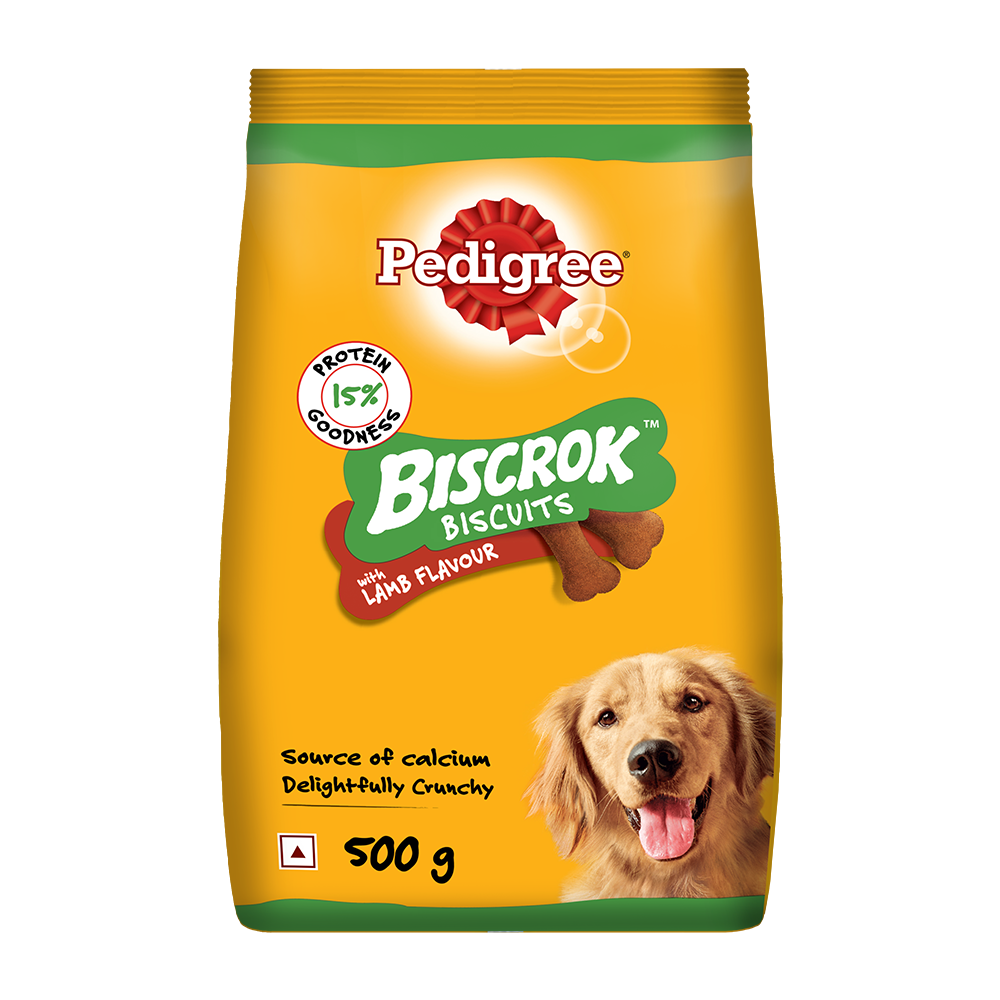 Pedigree Biscrok With Lamb