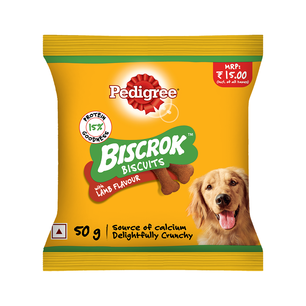 Pedigree Biscrok With Lamb