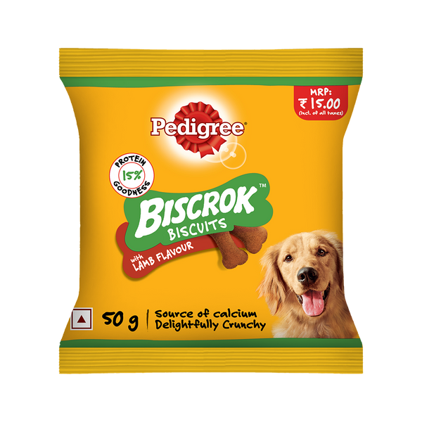 Pedigree Biscrok With Lamb
