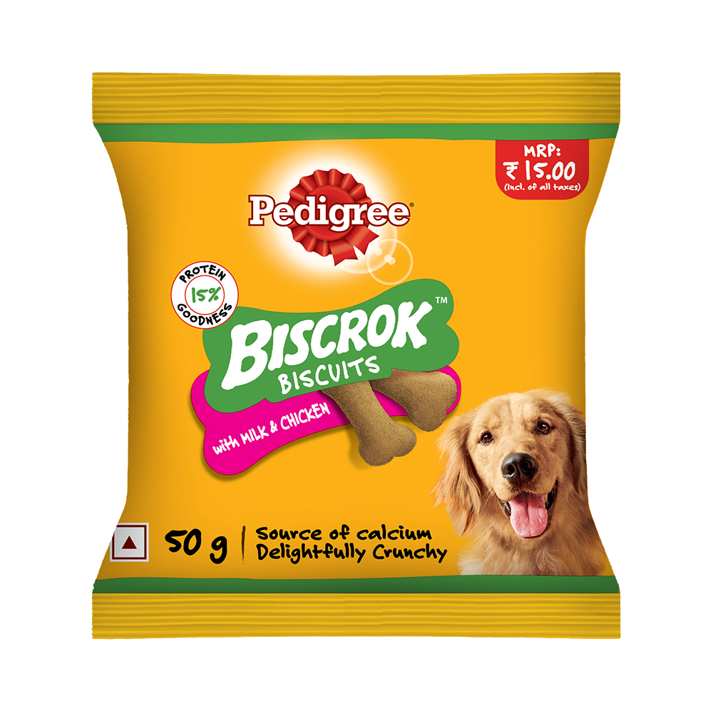 Pedigree Biscrok Milk And Chicken