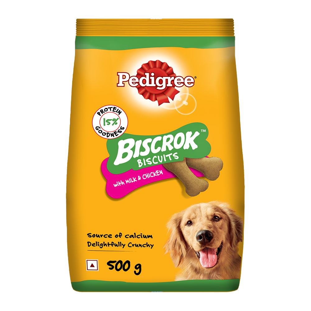 Pedigree Biscrok Milk And Chicken