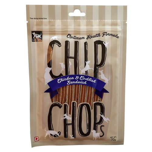 Chip Chop Chicken Codfish Sandwich