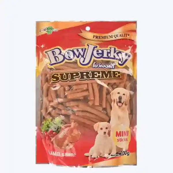 BOW JERKY LAMB 700GM