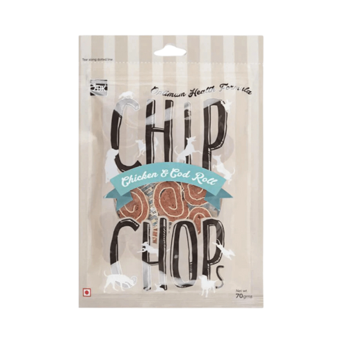 CHIP CHOP COD FISH ROLLS