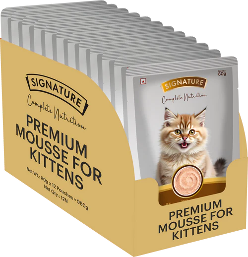 Signature Grain Zero Chicken Mousse Kitten Cat Wet Food 80GM