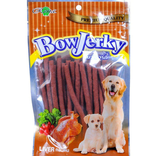 BOW JERKY LIVER 200GM