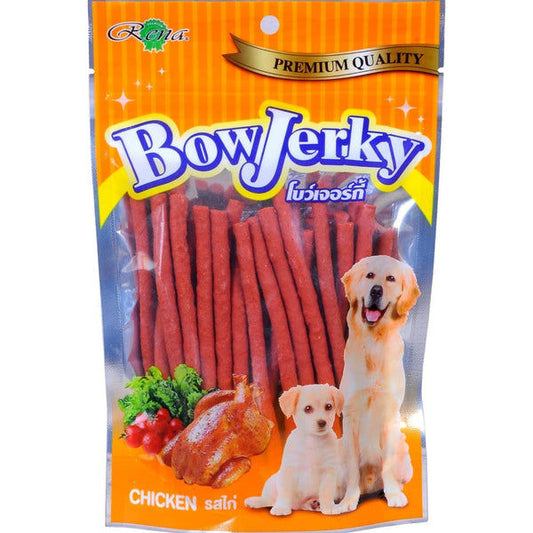 BOW JERKY CHICKEN 200GM