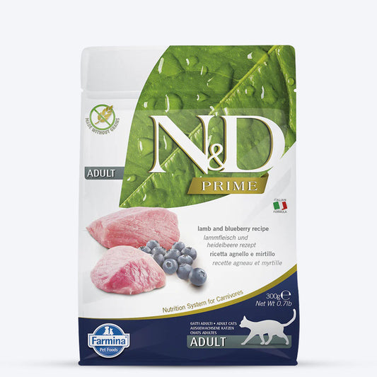 Farmina Cat Prime Grain Free Lamb Blueberry Adult