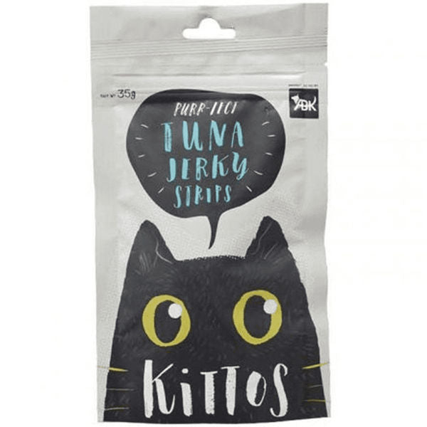 KITTOS TUNA JERKY STRIPS CAT TREAT