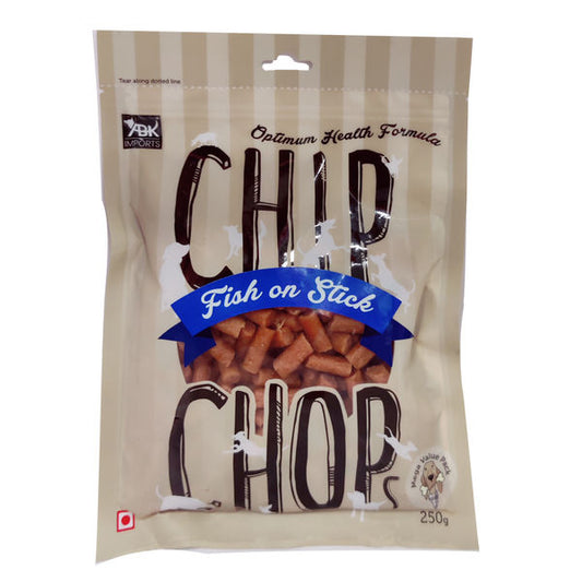 CHIP CHOP FISH ON STICK 250GM