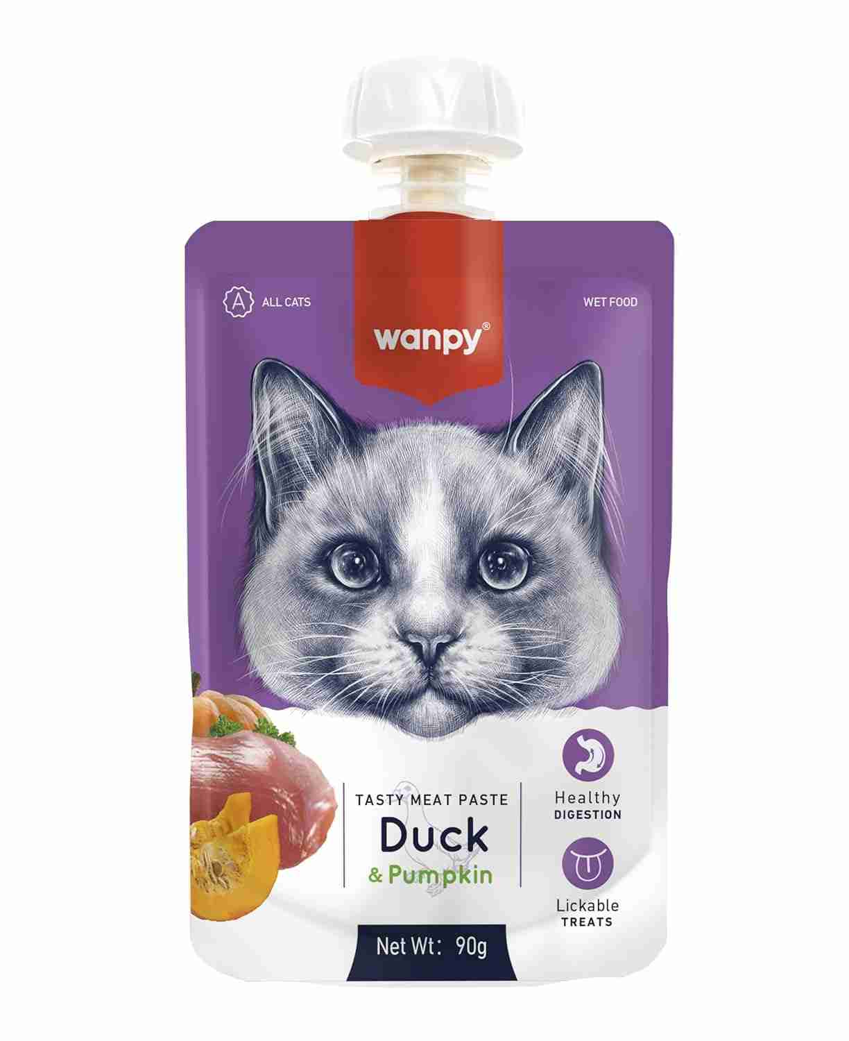 WANPY TMP DUCK & PUM FOR CATS