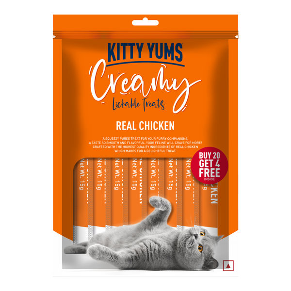 Drools Kitty Yums Creamy Real Chicken