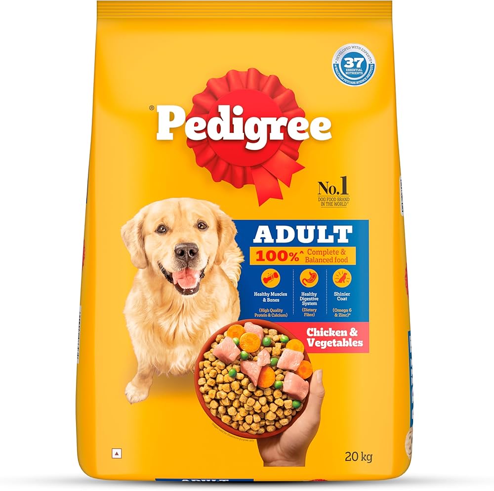 Pedigree Chicken And Vegetables For Adult Dogs