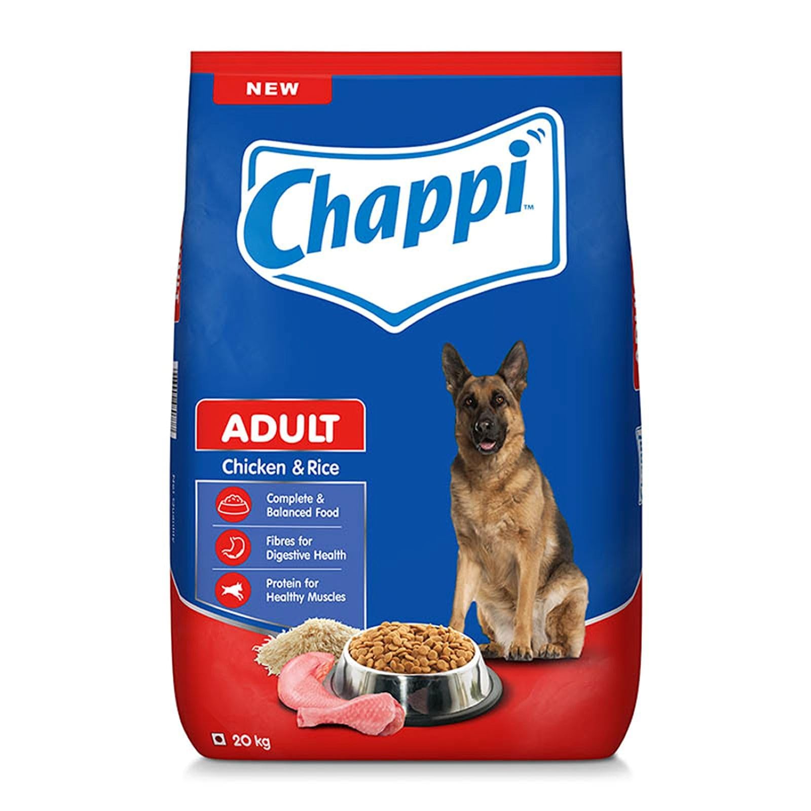 Pedigree Chappi Adult Chicken And Rice