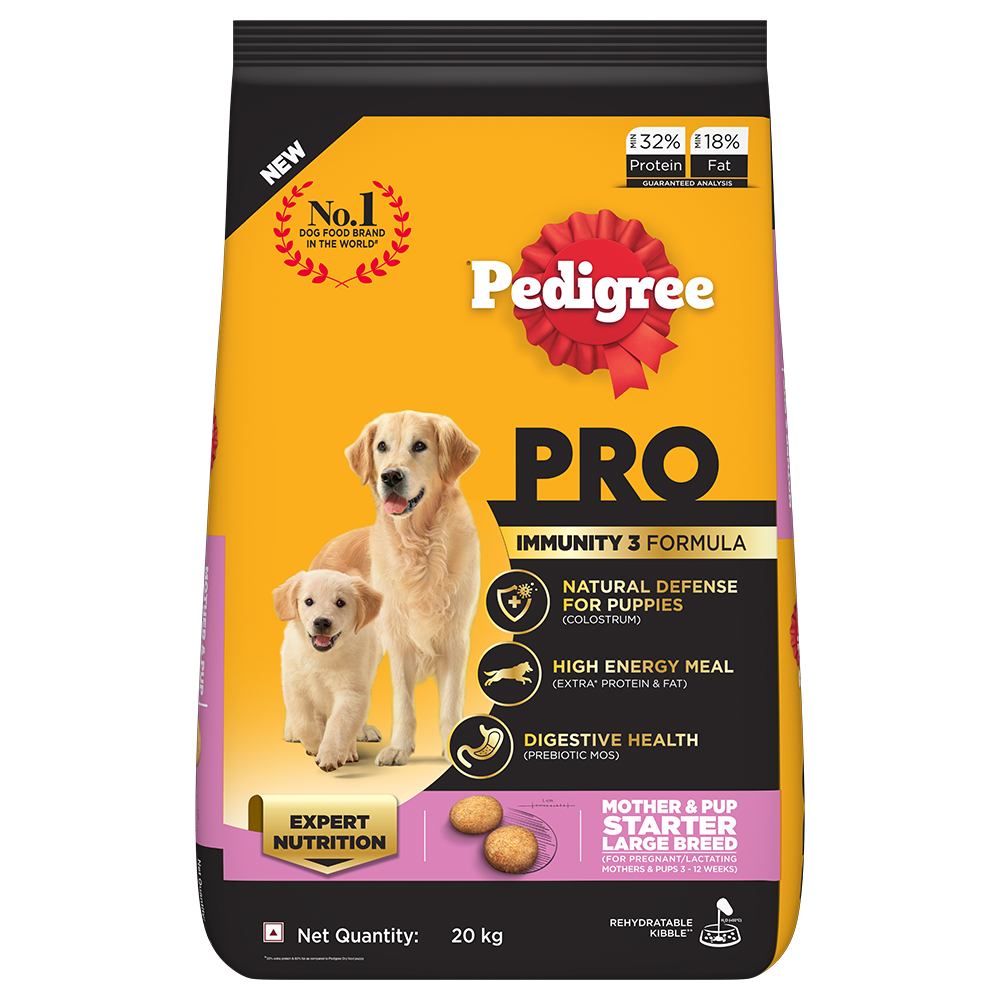 Pedigree Professional Starter Medium And Puppy Large Dog Food