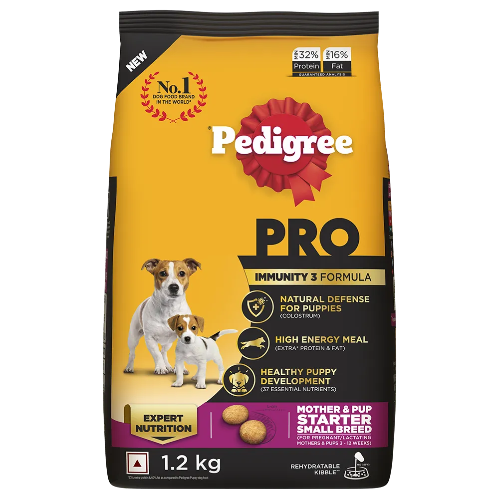Pedigree Professional Starter Medium And Puppy Small Dog Food