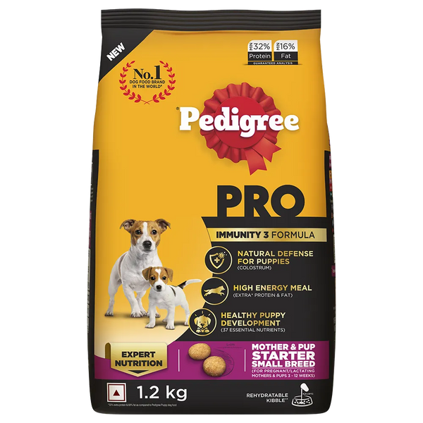 Pedigree Professional Starter Medium And Puppy Small Dog Food