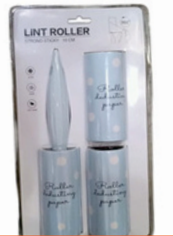 ROYALE LINT ROLLER WITH 2 REFILLS