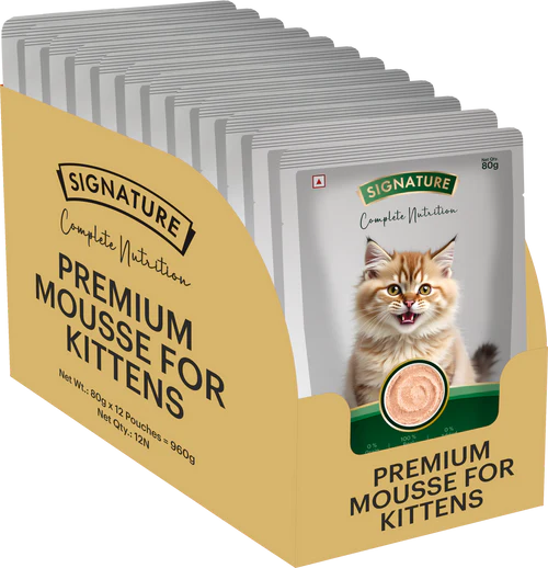 Signature Grain Zero Tuna Mousse Kitten Cat Wet Food 80GM