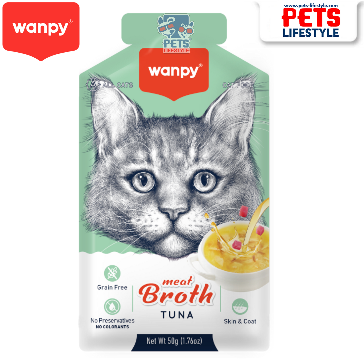 WANPY MEAT BROTH TUNA