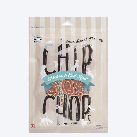 Chip Chop Chop Chicken & Codfish Rolls 250Gm