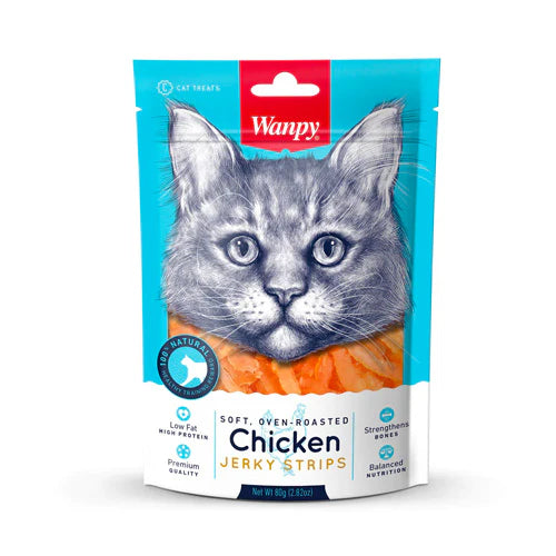 WANPY SOFT CHI JRY STRIP FOR CATS