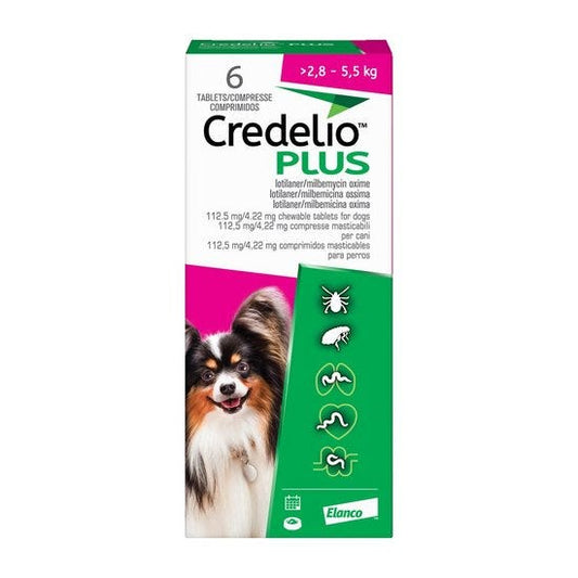 Credelio Plus 112.5Mg  2.8-5.5Kg