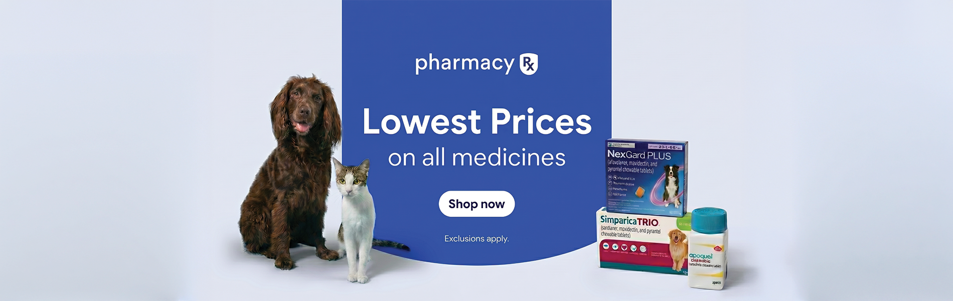 Lowest Price for Pet Medicines