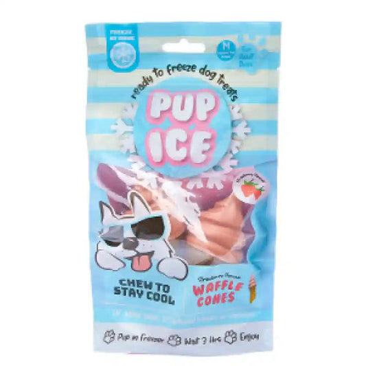 PUP ICE STRAWBERRY FLAVOUR 110GM