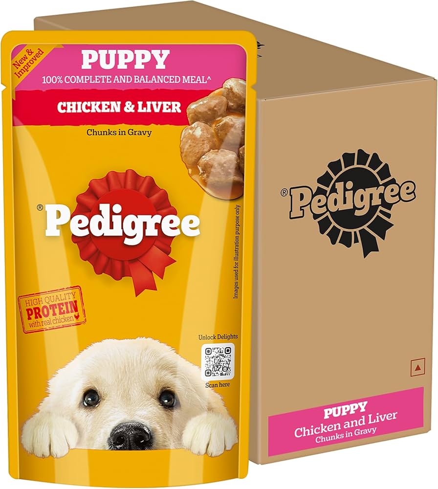 Pedigree Puppy Pouch Chicken Liver