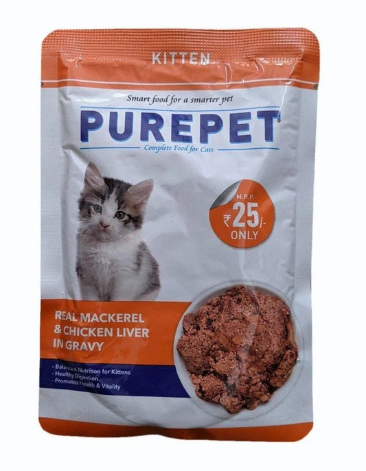 Purepet Kitten Real Mackerel Gravy