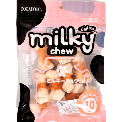 Milky Chew Chicken Bone Style 10`Pcs