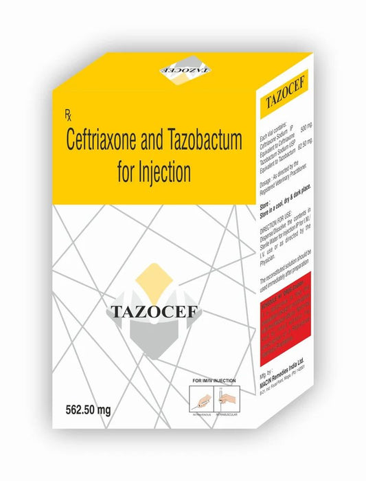 DAZOCEF 562.5 MG INJ