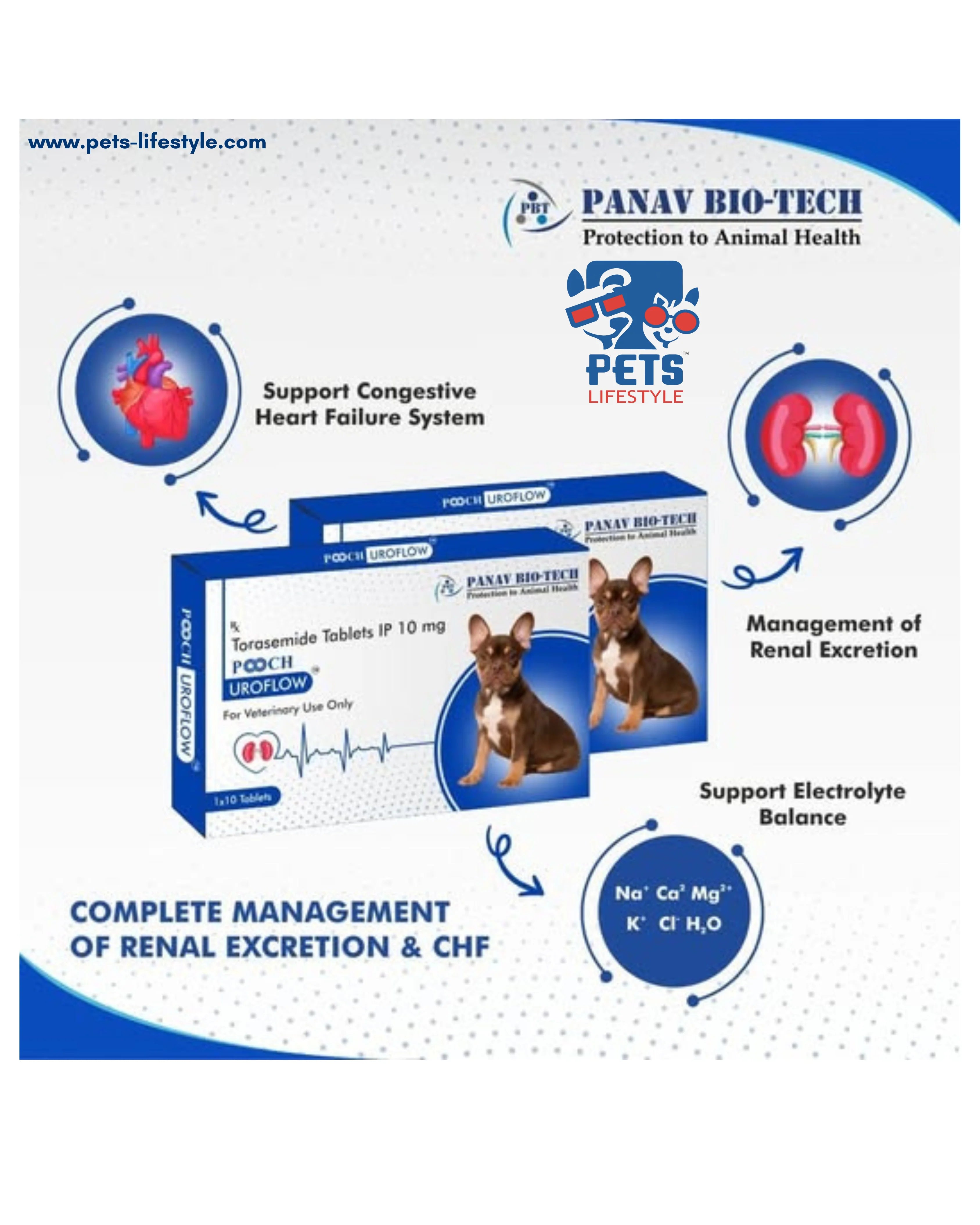 Pooch Uroflow 10Mg Tab 10 Tab